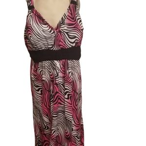 Star  Vixen women dress size 3X  color Pink &Black